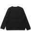 Cardigan wool fleece black L