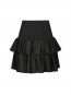 Carin denim skirt black 