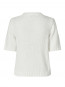 Carla-m linni knit shirt white M