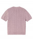 W carter knit t-shirt pink fog 