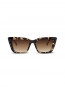 Cassis sunglass crystal tortoise brown 