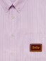 Chemise rayee drole lavander 
