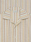 Chemise rayee coton multicolor 