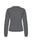 Christin-m aurely knit pullover dk grey mel 
