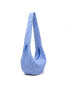 Moon bag ruffle vichy cobalt 
