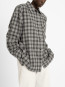 Cleah shirt grey checked 