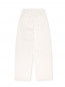 Cocoon denim pants ecru 
