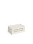 Colour crate lid s off white 