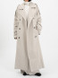 Cori trench coat greige 