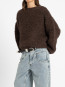 Corsetta sweater chocolate 