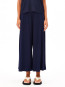 Cropped jersey pant tinted navy 
