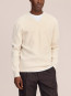 Danny v-neck pullover  ivory 
