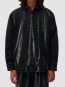 Denim shirt blk denim 