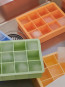 Ice cube tray XL light blue 