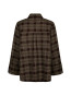 Dita flannel check shirt brown 