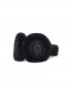 Sheepskin earmuff black OS