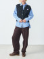 East 19m cardigan anthracite chine M