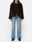 Elis short coat espresso 