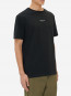 Embroidered relaxed t-shirt black 