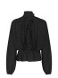 Ettalie dot blouse black 