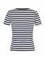 Evelyn stripe t-shirt blk wht 