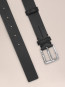Ever leather belt black 