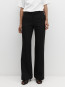 Flared trousers black 