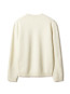 Fox head milano lambswool knit pure ecru 