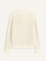 Fox head ribbed polo jumper sandshell 