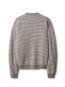 Fox head waffle stitch knit moon beige 