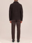 Gael wool jacket dusky port 