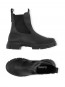 Recycled rubber boot black 