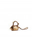 Ganni bou bag nano metallic bronze 