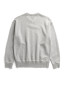 Gilja brushed diagonal cotton fleece grey mel 