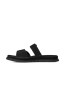 W goldengaze slide sandals black 