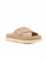 Goldenstar cross sandals driftwood 