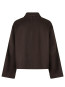Hamra wool jacket chocolate brown 