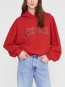 Harvey hoodie tango red 