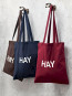 Hay tote bag dark brown OS