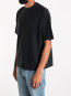 Heavy oversize tee washed black XL