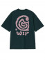 SS helix t-shirt deep lagoon 