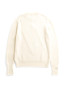 Henning cotton wool rib sweater ecru 