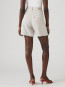 High rise baggy short crystal grey 27