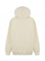 Hoodie main man jersey cream 