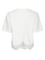 Iria lace tee white 