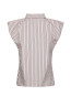 Isella double stripe blouse rose 
