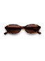 Ivy sunglass tortoise brown 