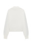 Jacket knitted wmns white 