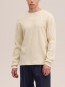 Jett waffle longsleeve ivory 