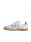 Samba og sneaker white silver 